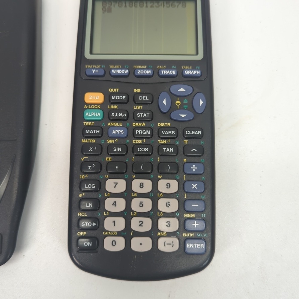 Texas Instruments TI-83 Plus Graphing Calculator With Cover Some Dead Pixels - Picture 3 of 6